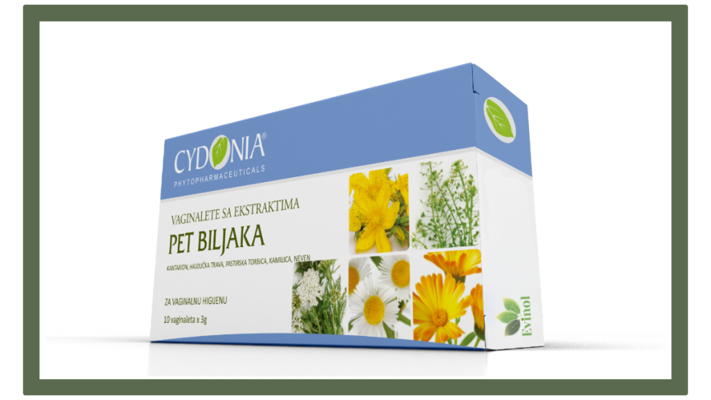 vagitorije sa ekstraktima pet biljaka